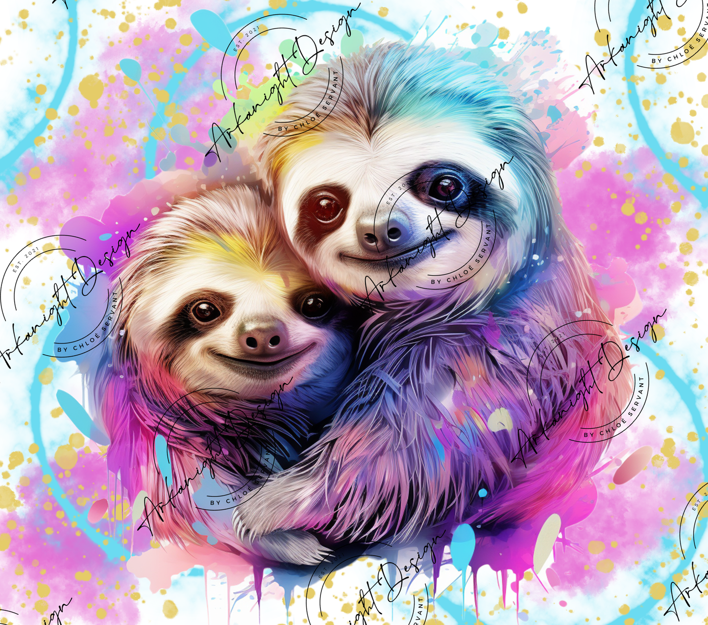 Neon Sloth