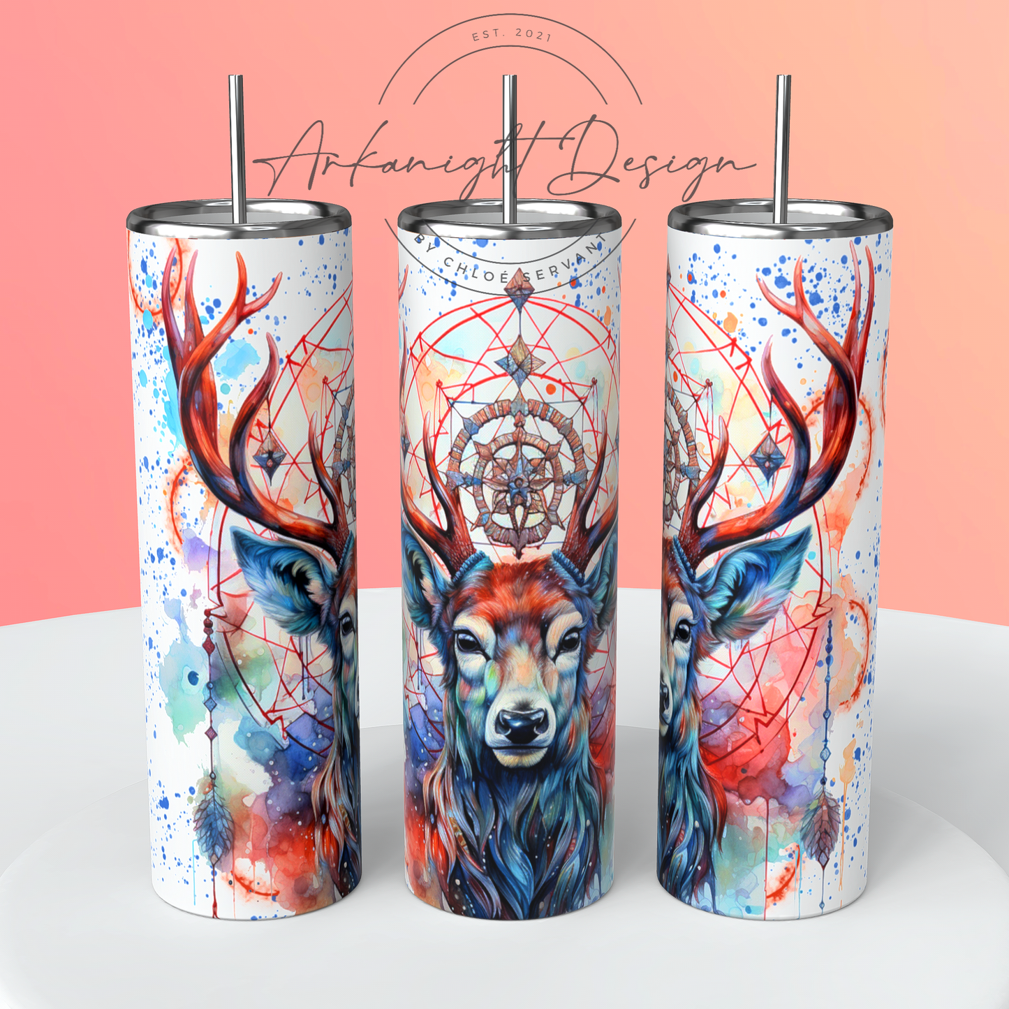 Gourde - Boho Deer