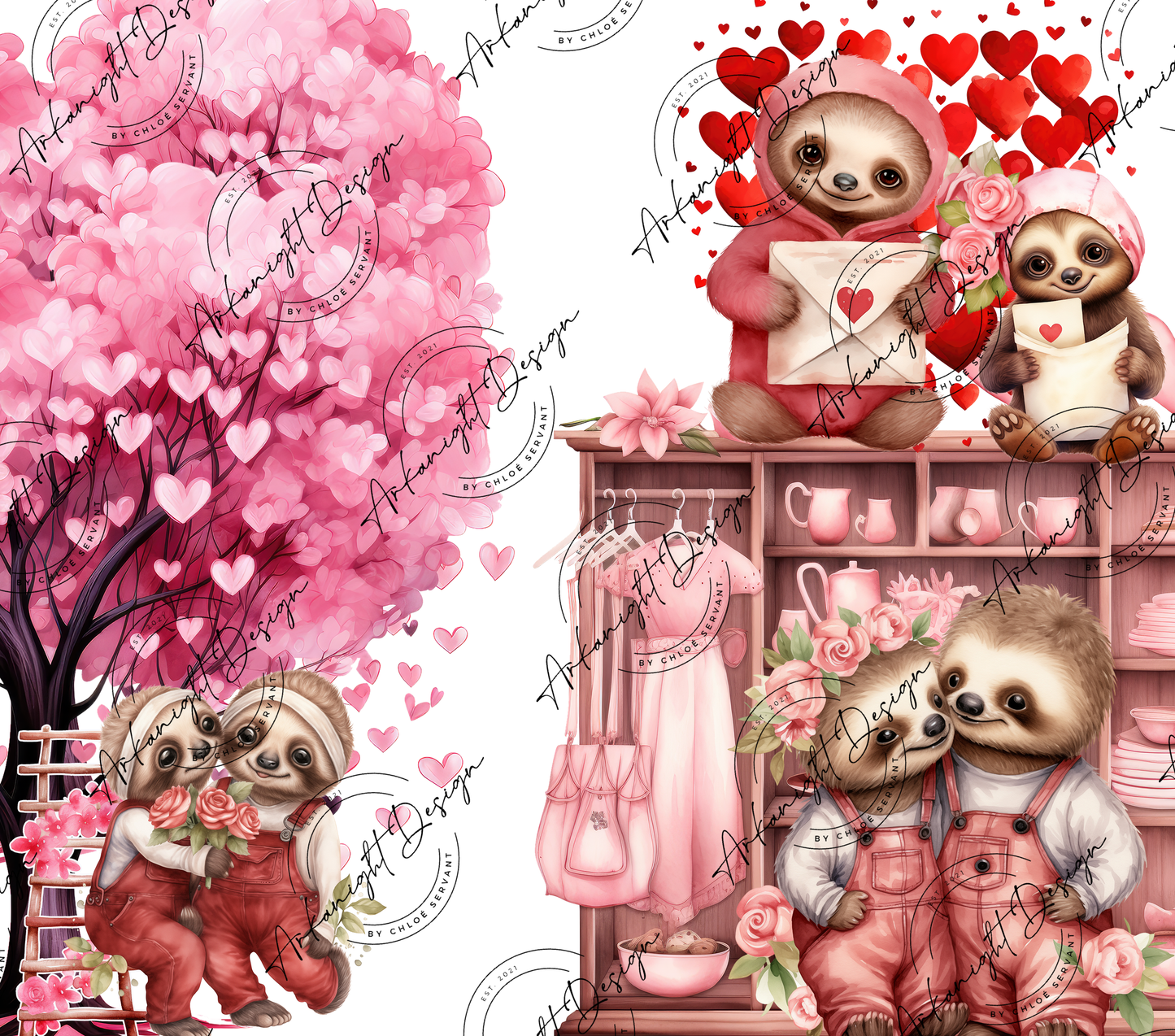 Impression - Valentine Sloth