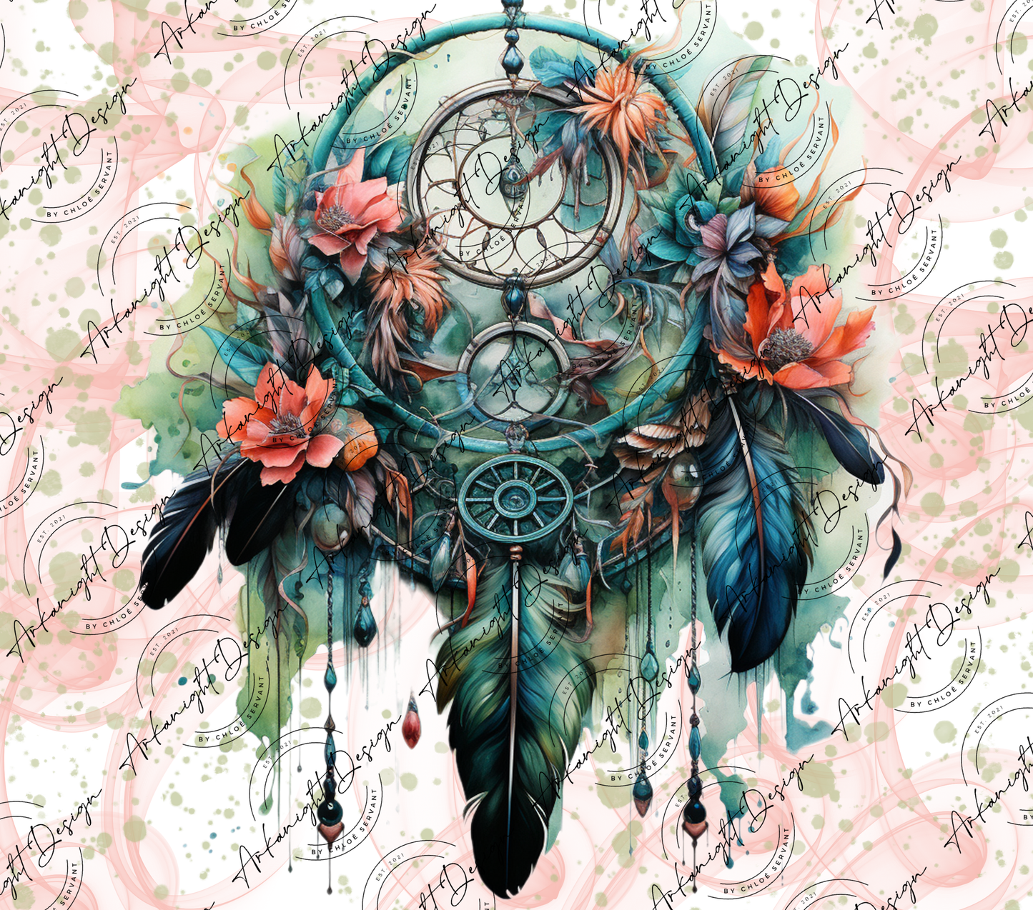 Watercolor Boho Dreamcatcher