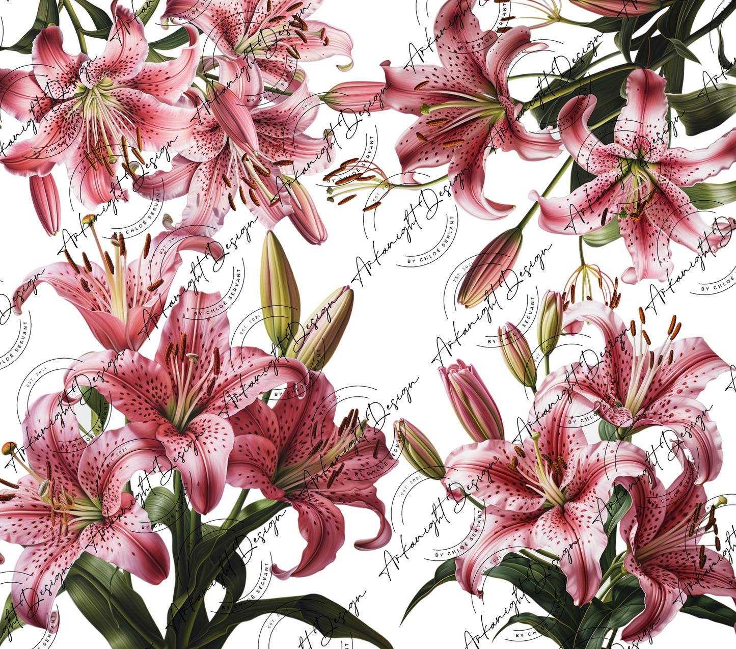 Impression - Pink Tiger Lily