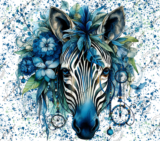 Impression - Watercolor Boho Zebra