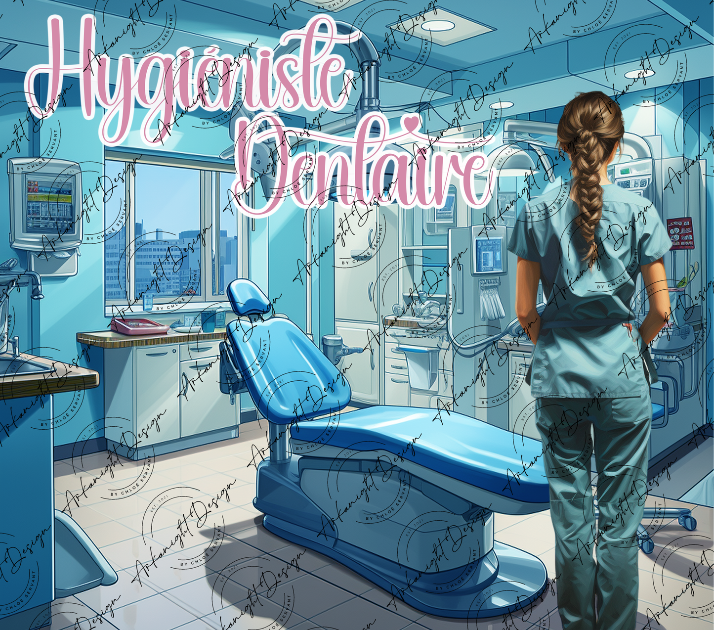 Hygiéniste Dentaire - Brune