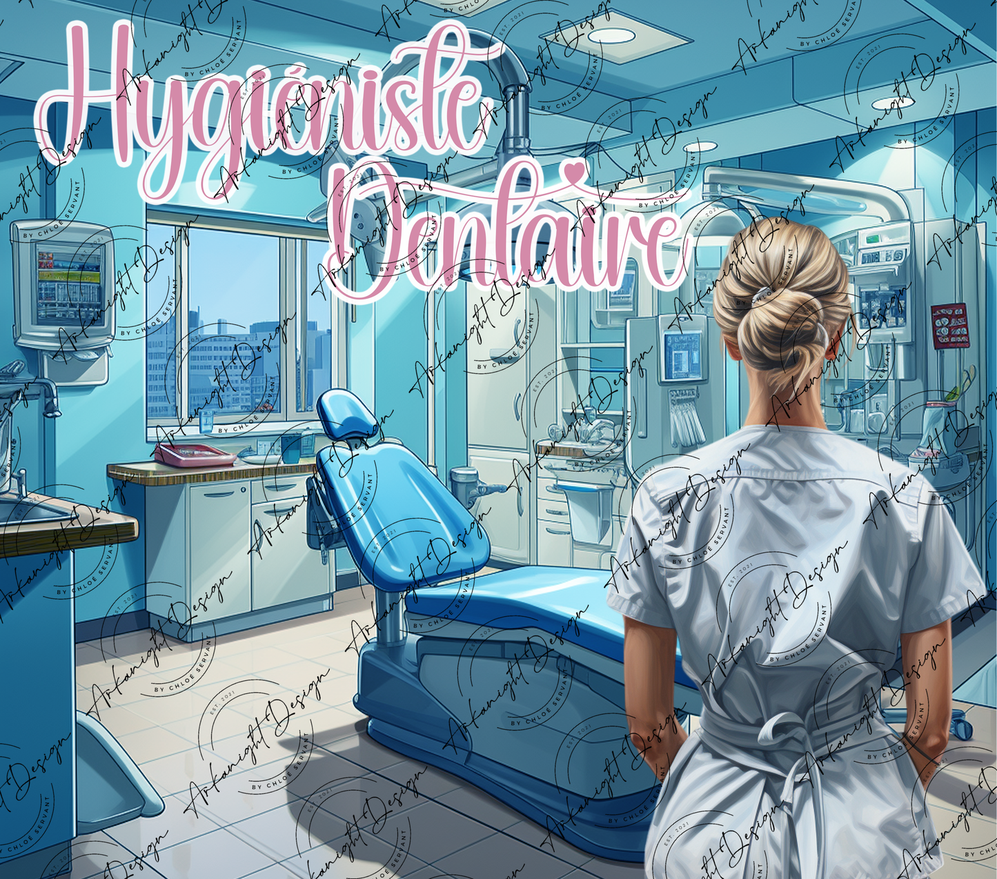 Hygiéniste Dentaire - blonde