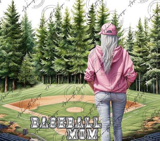 Impression - Baseball Mom - Blonde platine