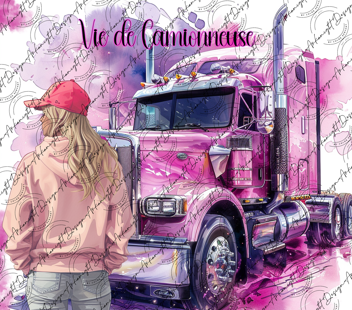 Vie de Camionneuse - Rose