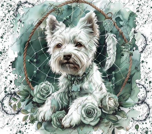 Impression - Watercolor Boho Westie