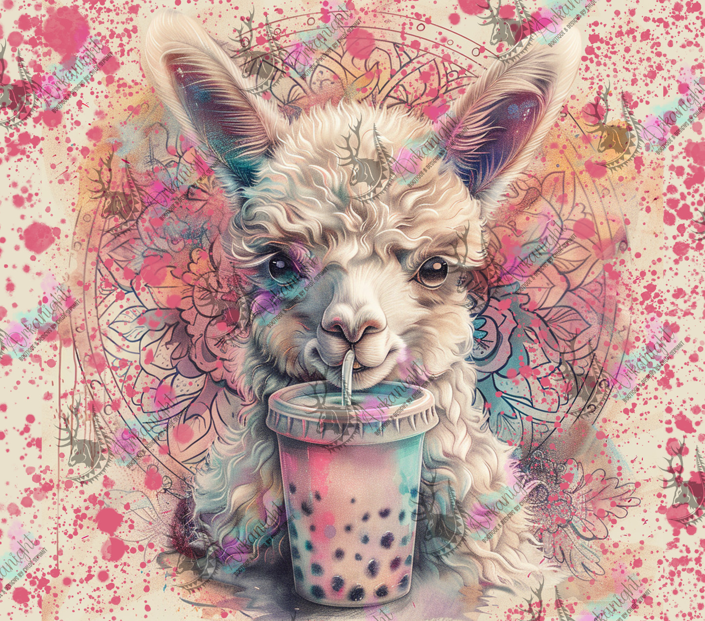 Numérique -  Bubble Tea Alpaca