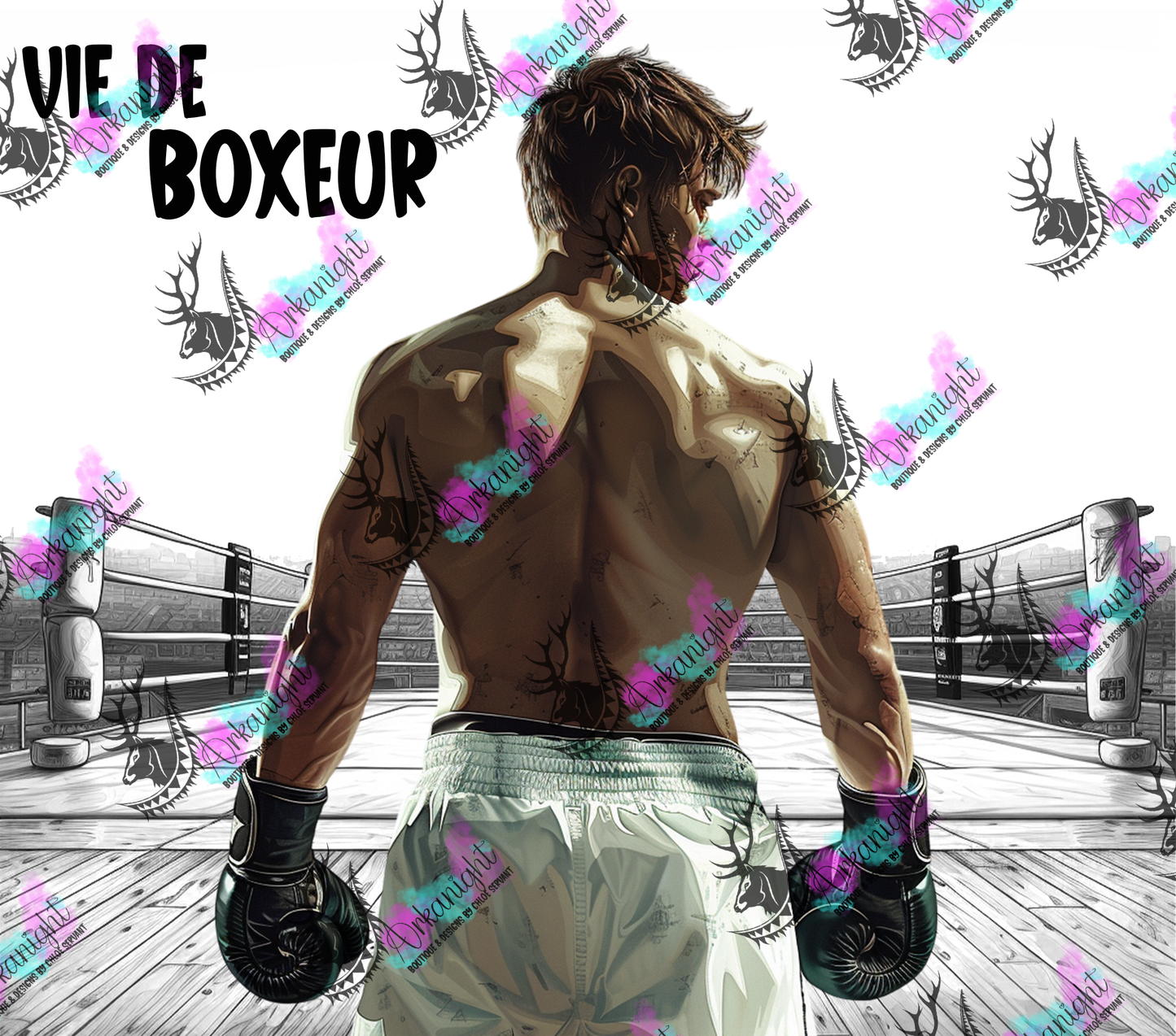 Numérique - Vie de Boxer - Blanc