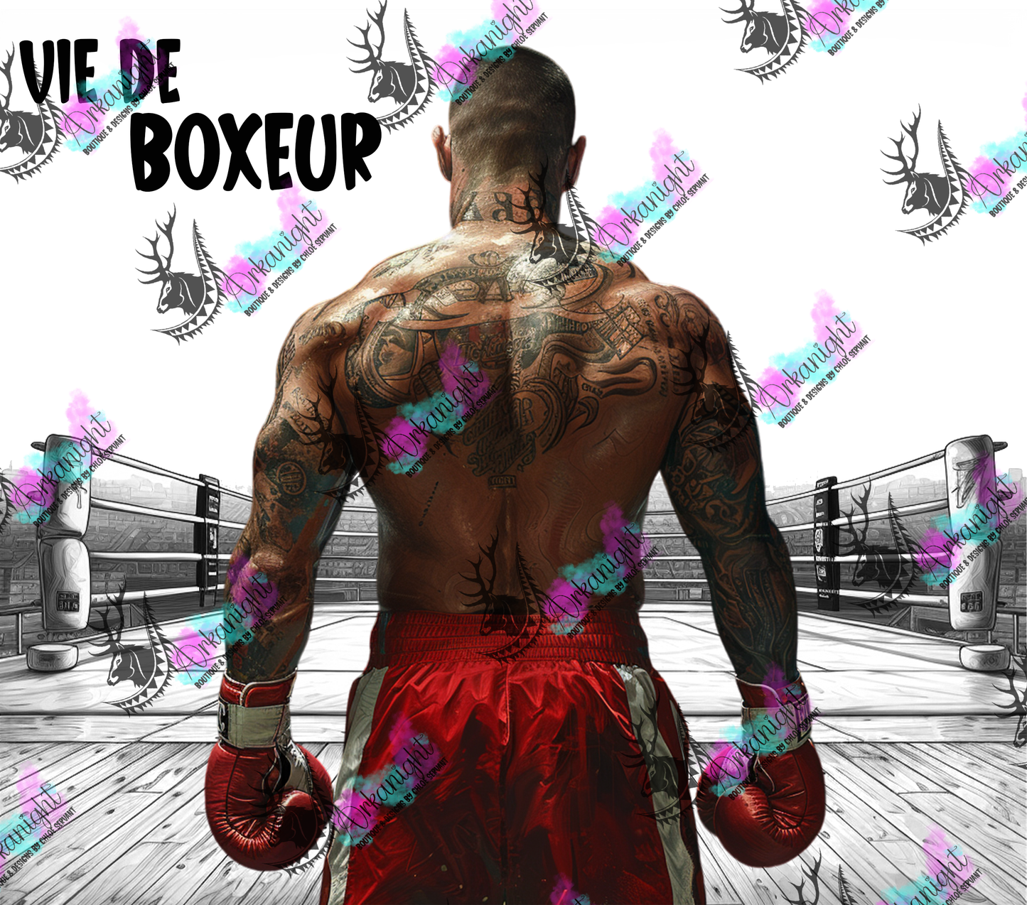 Numérique - Vie de Boxer - Rouge