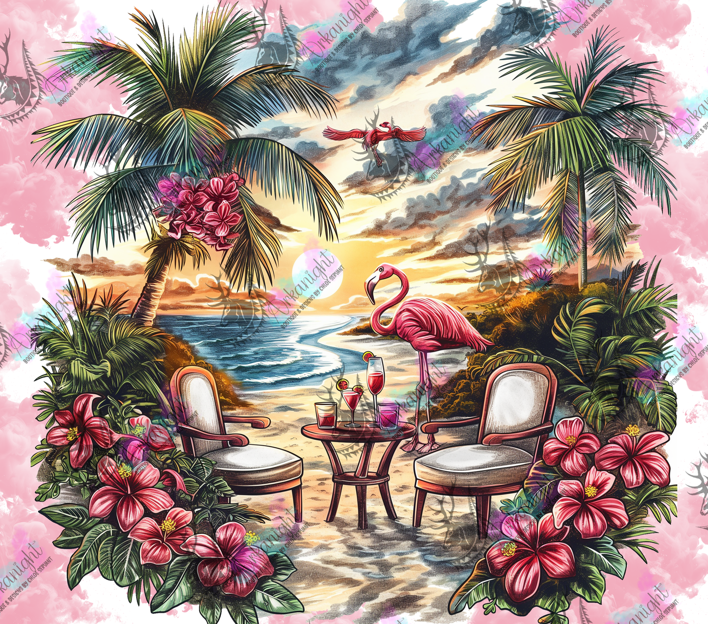 Numérique - Flamingo Beach