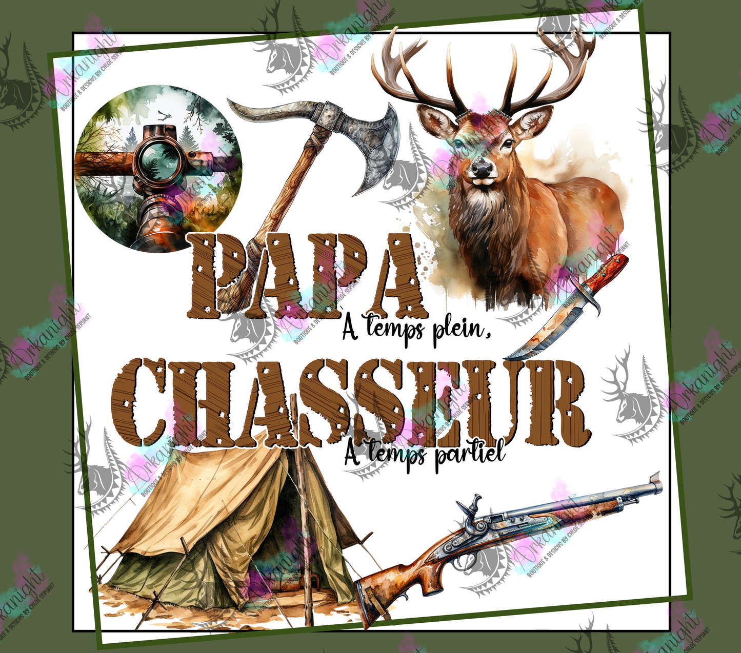 Impression - Chasseur à temps partiel