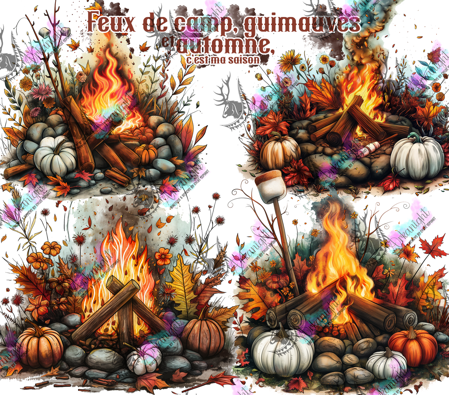 Numérique - Autumn 2024 - Feux de camp, guimauves et automne