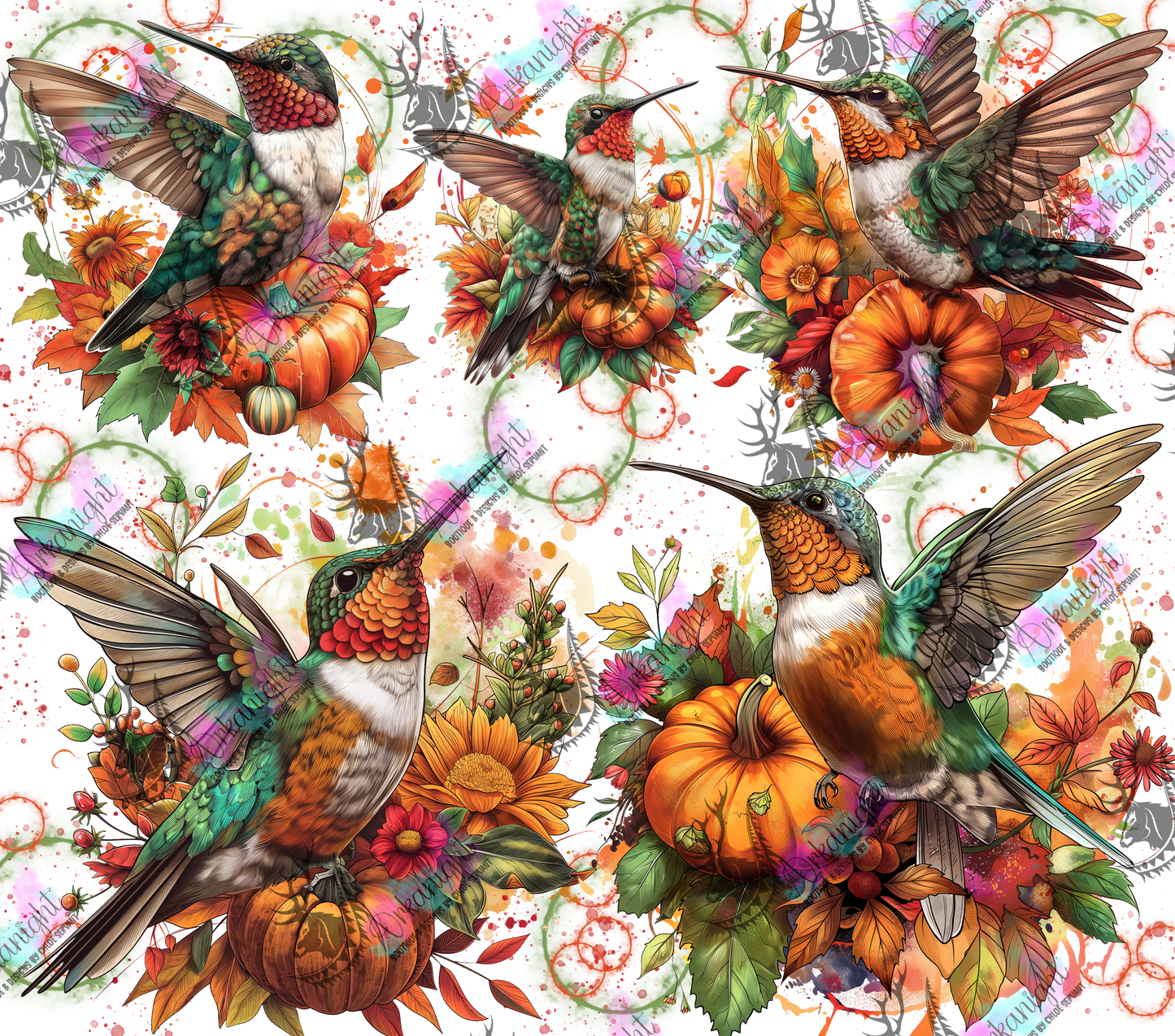 Numérique - Autumn 2024 - Autumn Hummingbird