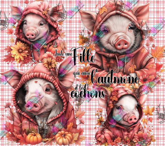 Impression - Autumn 2024 - Juste une fille qui aime l'automne et les cochons