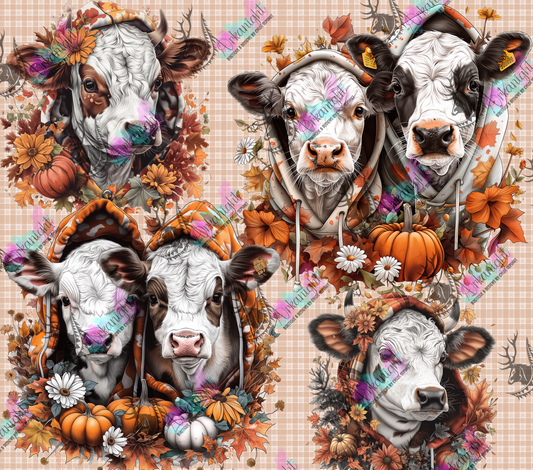 Impression - Autumn 2024 - Juste une fille qui aime l'automne et les vaches - Sans Texte