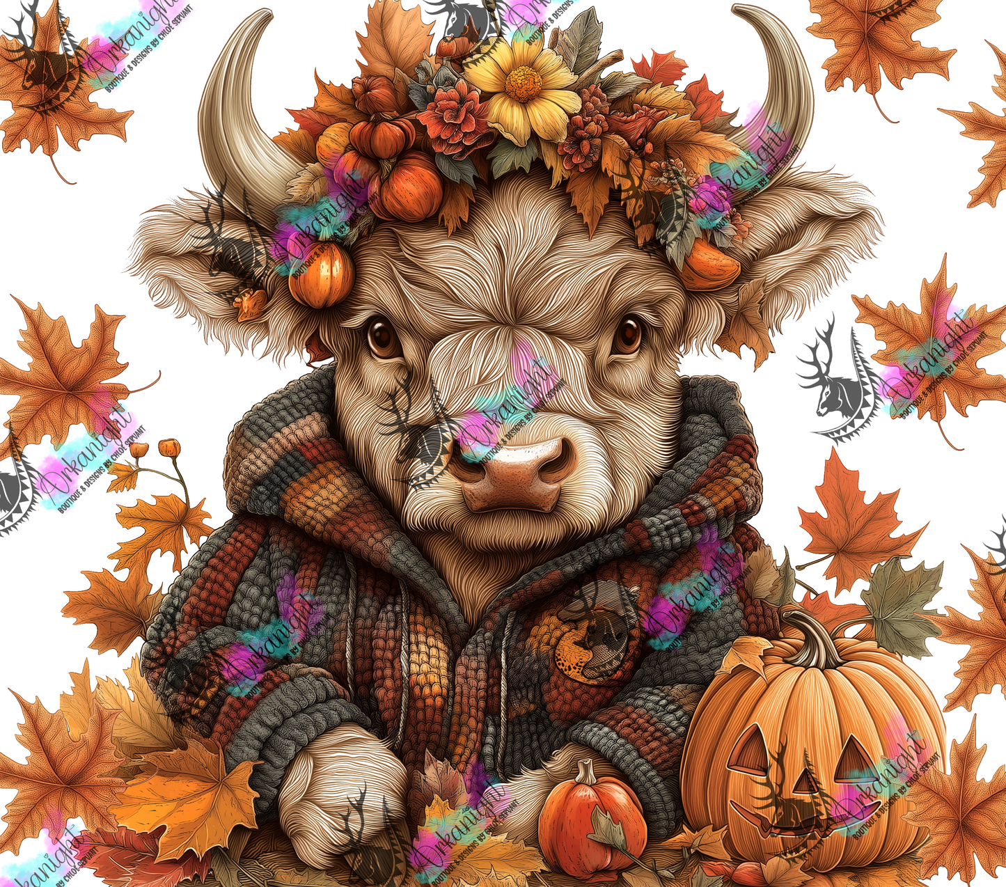 Impression - Autumn 2024 - Autumn Highland Cow - 01