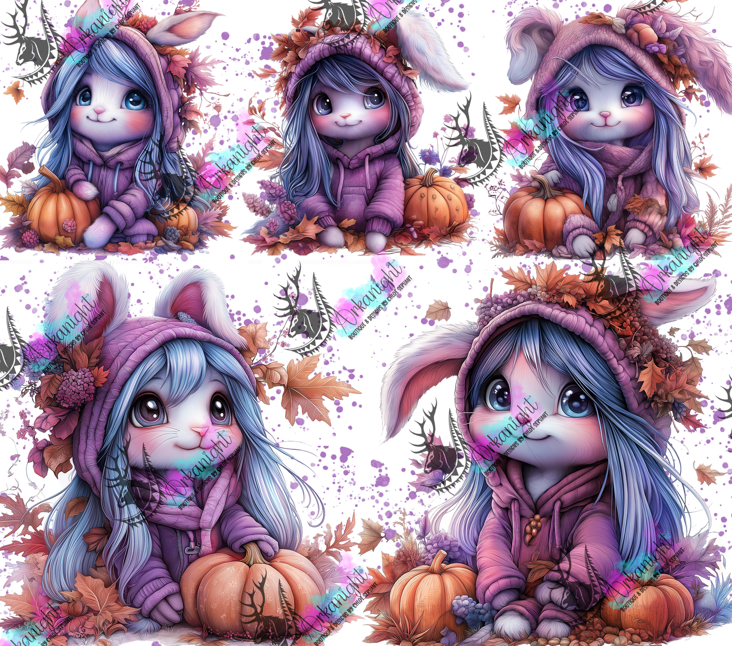 Numérique - Autumn 2024 - Cute Autumn Rabbit