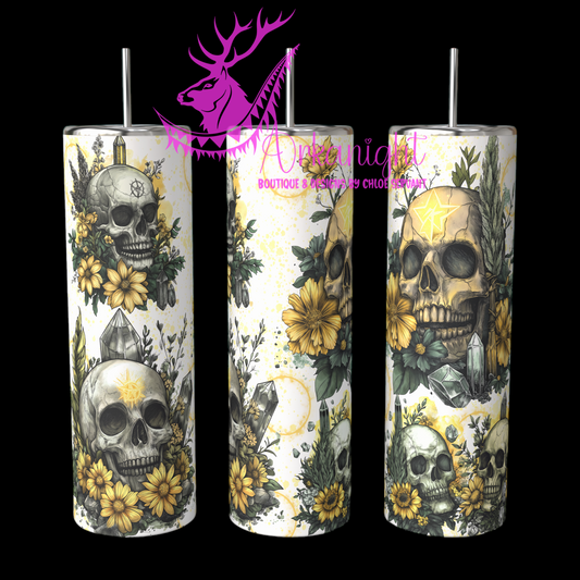 Gourde sur commande - Autumn 2024 - Yellow Skull