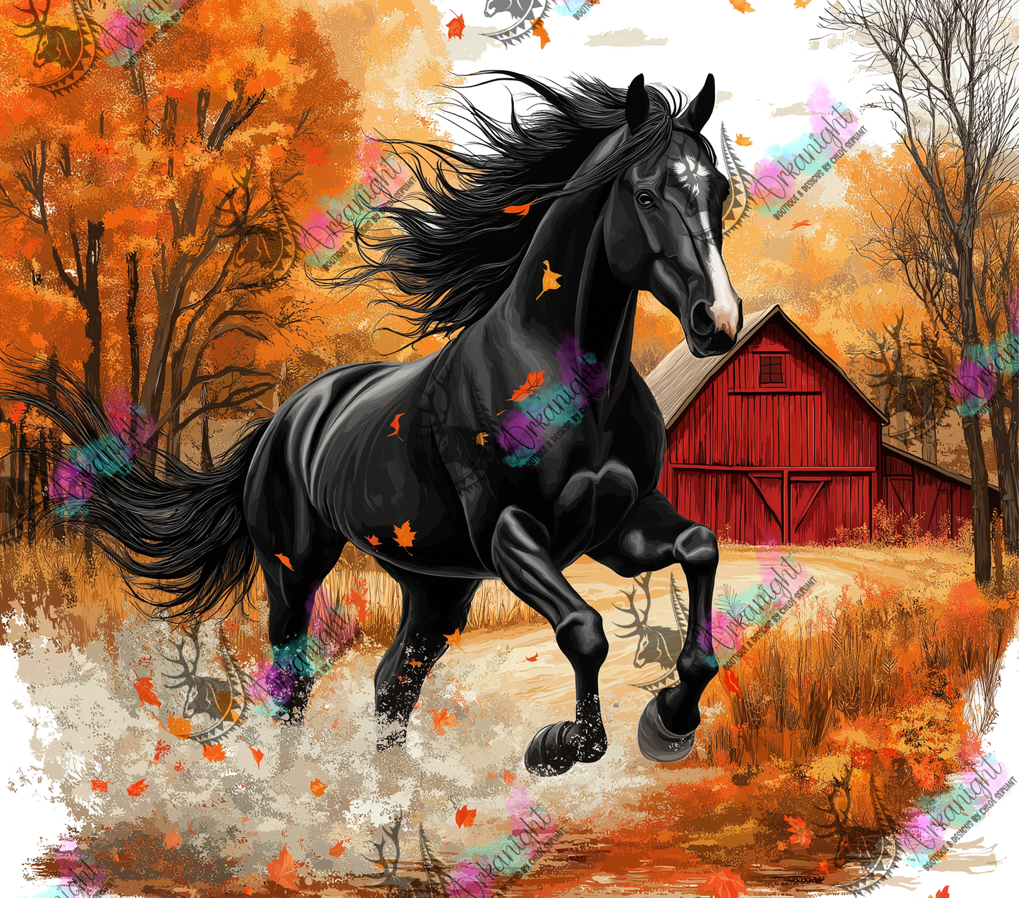 Numérique - Autumn 2024 - Collection Autumn at the Ranch - Black Horse