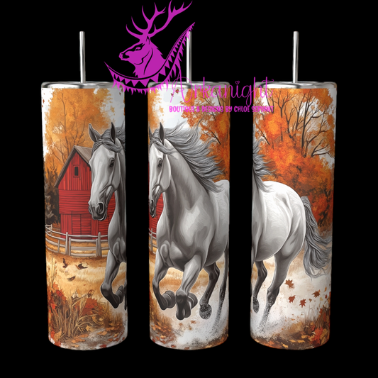 Numérique - Autumn 2024 - Collection Autumn at the Ranch - Grey Horse