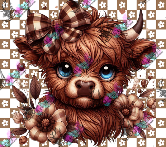 Impression - Autumn 2024 - Cute Brown Highland cow