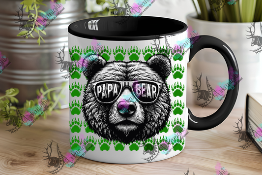 Tasse en céramique sur commande - Autumn 2024 - Papa Bear