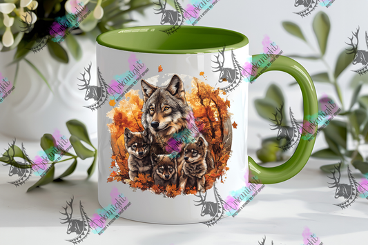 Tasse en céramique sur commande - Autumn 2024 - Wolves Family