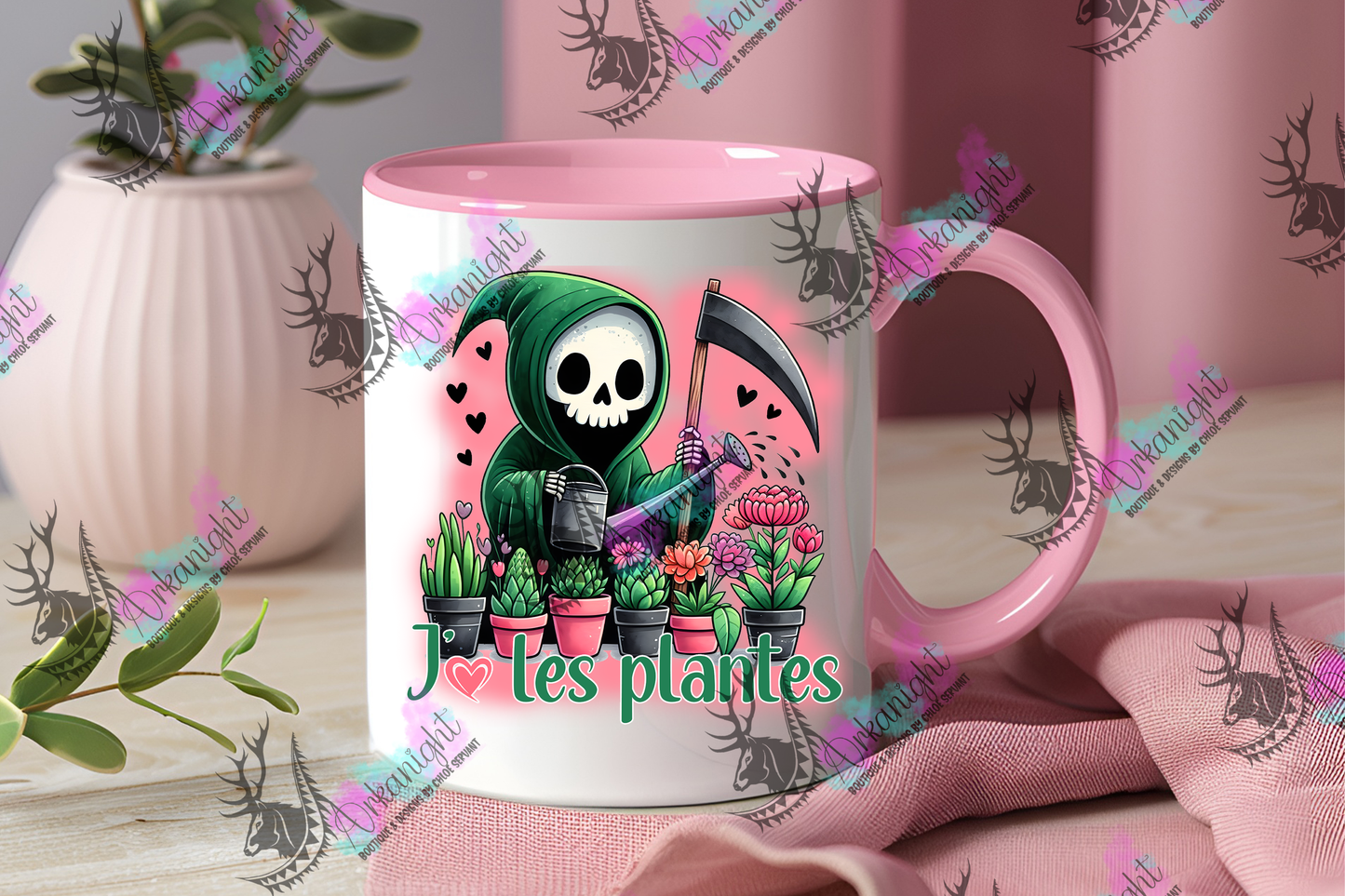 Tasse en céramique sur commande - Autumn 2024 - J'aime les plantes