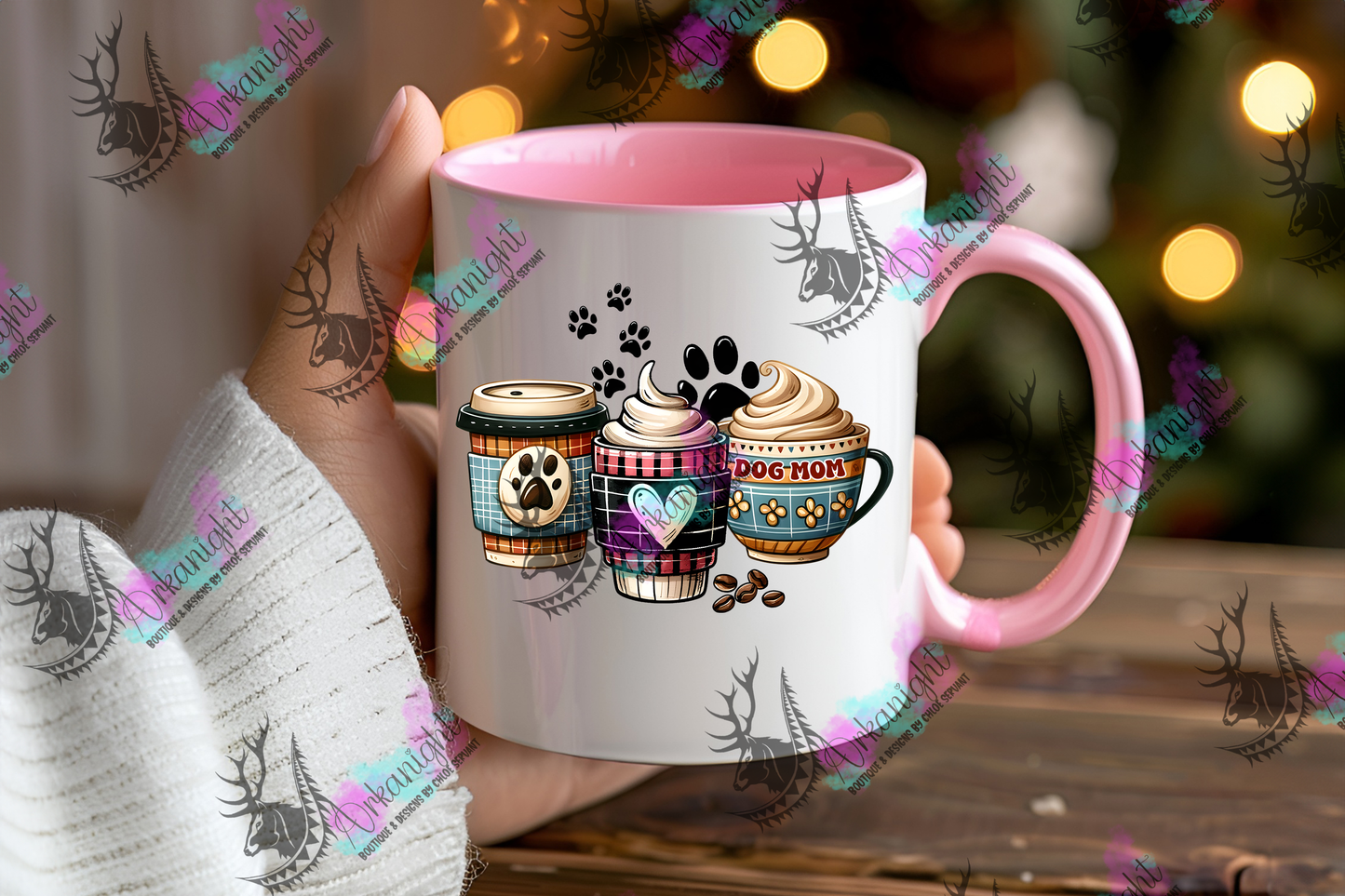 Tasse en céramique sur commande - Autumn 2024 - Dog Mom