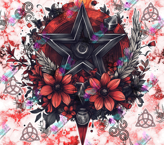 Impression - Autumn 2024 - Red Witchy Pentagram