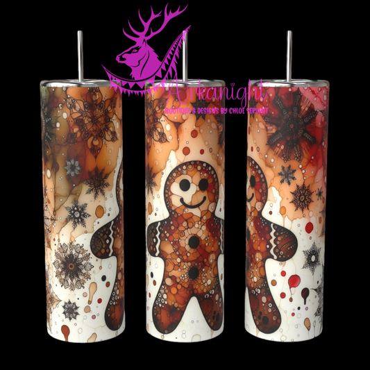 Gourde sur commande - Collection Hiver 2024 - Gingerbread Man - 01