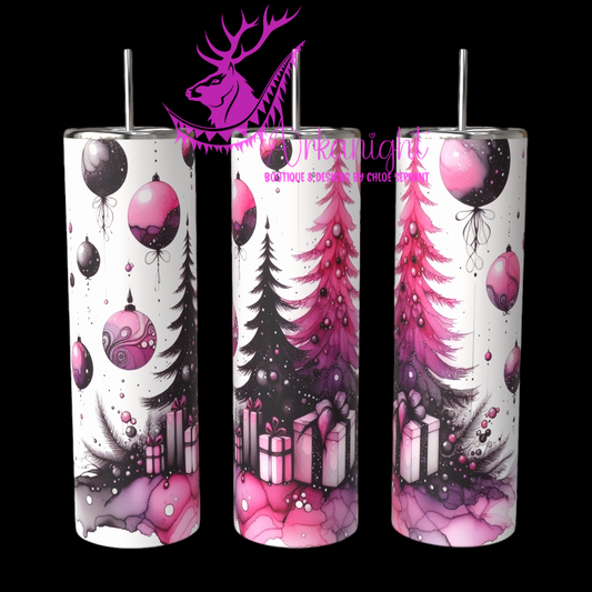 Gourde sur commande - Collection Hiver 2024 - Christmas Decor - Pink