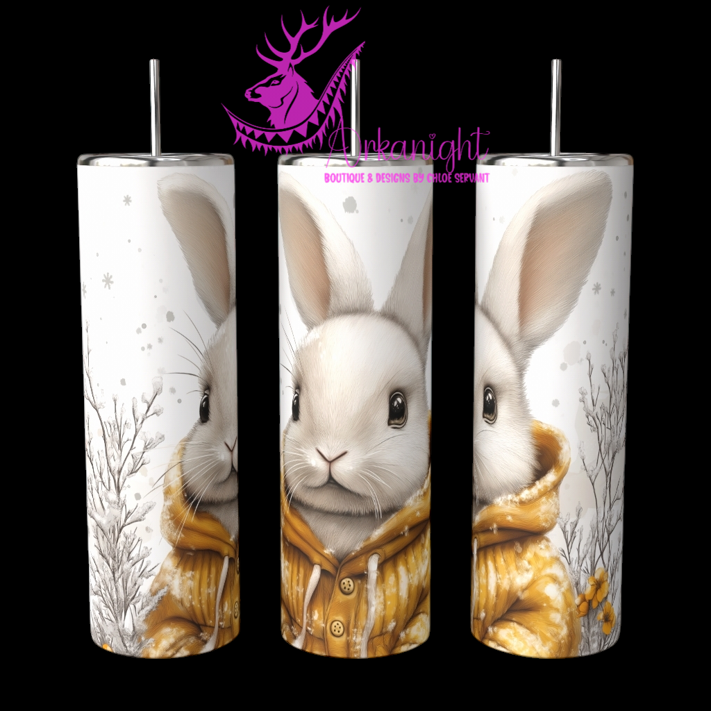 Gourde sur commande - Collection Hiver 2024 - Winter Rabbit