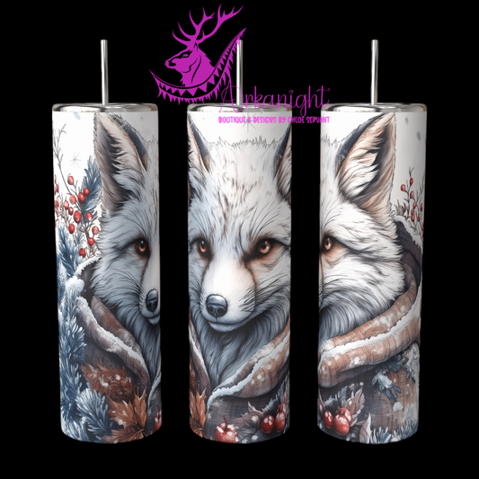 Gourde sur commande - Collection Hiver 2024 - Winter White Fox