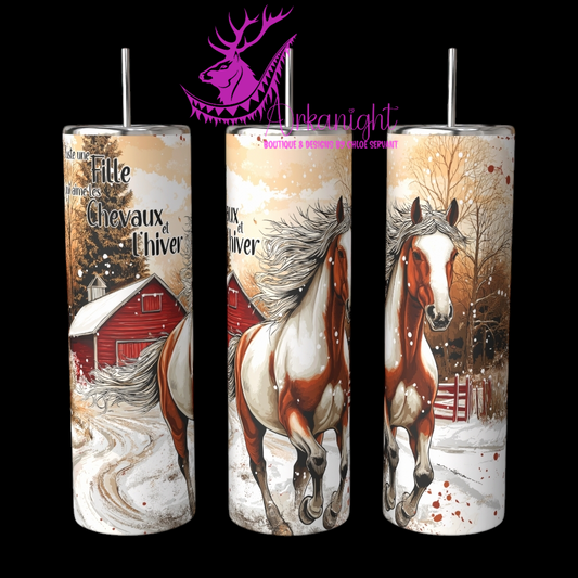 Numérique - Collection Hiver 2024 - Winter Paint Horse