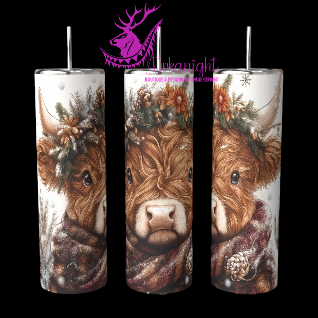 Numérique - Collection Hiver 2024 - Winter Highland Cow - 02