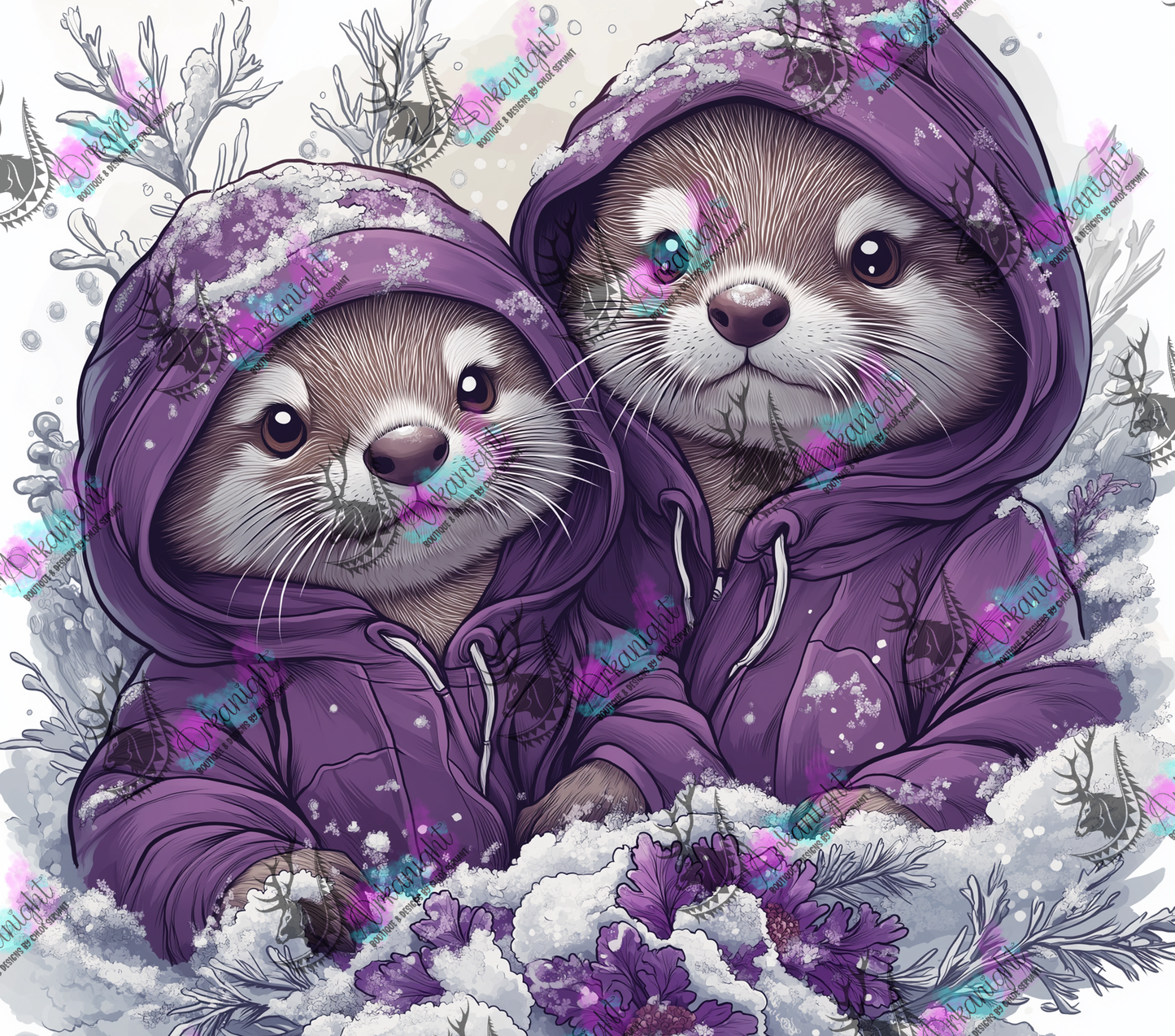 Impression - Collection Hiver 2024 - Winter Otters