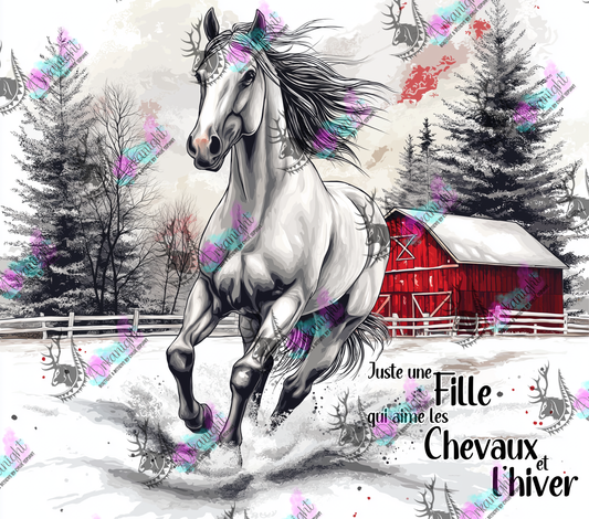 Impression - Collection Hiver 2024 - Winter White Horse