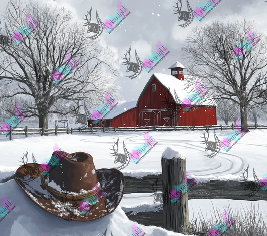 Impression - Collection Hiver 2024 - Cowboy Hat on the Fance