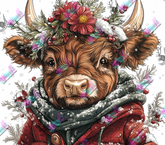 Impression - Collection Hiver 2024 - Winter Highland Cow- 04