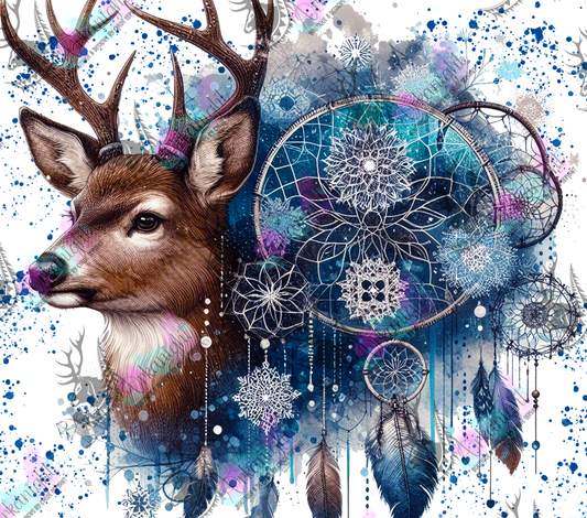 Impression - Collection Hiver 2024 - Artic Winter Blue Deer