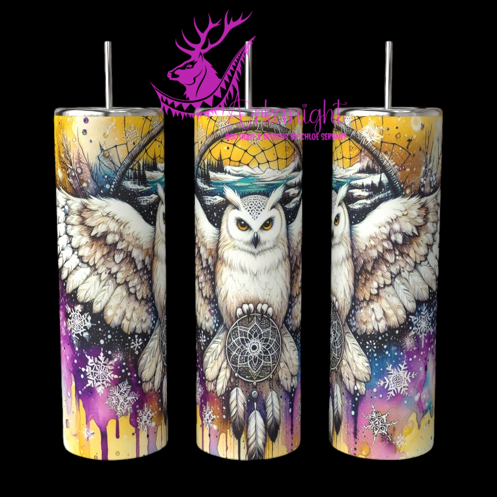 Gourde sur commande - Collection Hiver 2024 - Artic Owl - 02