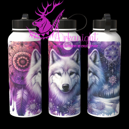 Bouteille d'eau sur commande  - Hiver 2024 - Artic Wolf