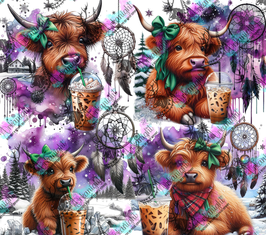 Impression - Collection Hiver 2024 - Ice Coffee Highland cow- 02