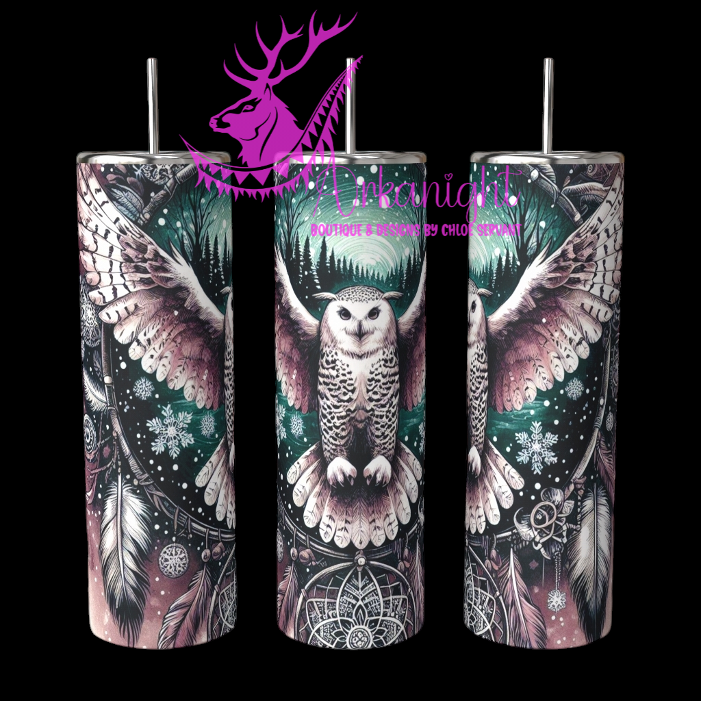 Gourde sur commande - Collection Hiver 2024 - Artic Owl - 06