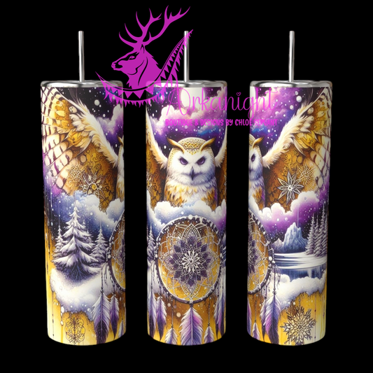 Gourde sur commande - Collection Hiver 2024 - Artic Owl - 01