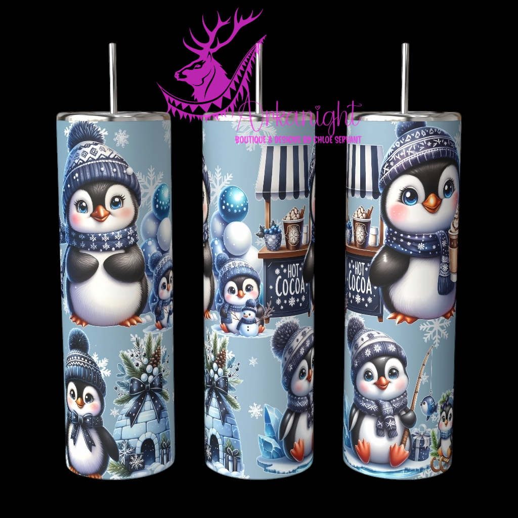 Numérique - Collection Hiver 2024 - Cute Christmas Pinguin