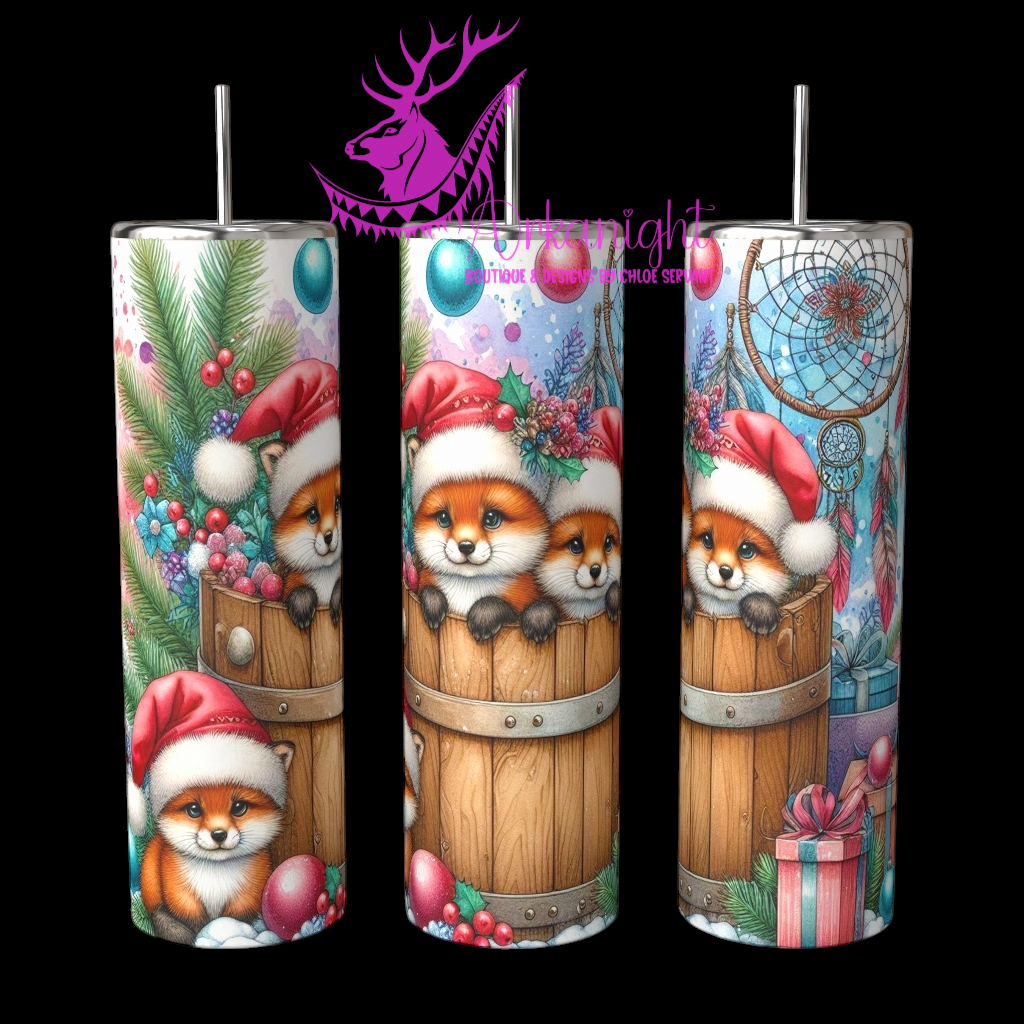 Numérique - Collection Hiver 2024 - Animals into the barrel -  Fox - 03