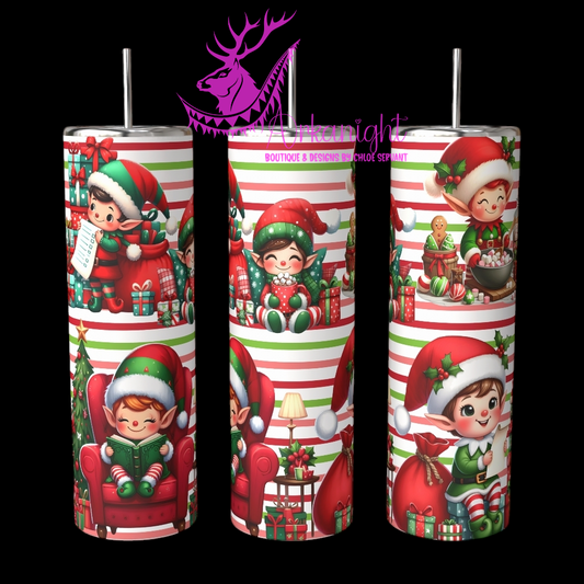 Gourde sur commande - Collection Hiver 2024 - Christmas Elves